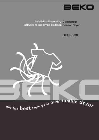 Beko Clothes Dryer DCU 8230-page_pdf
